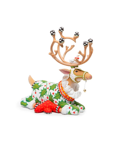 Patience Brewster Dash Away Sitting Vixen Reindeer Figure