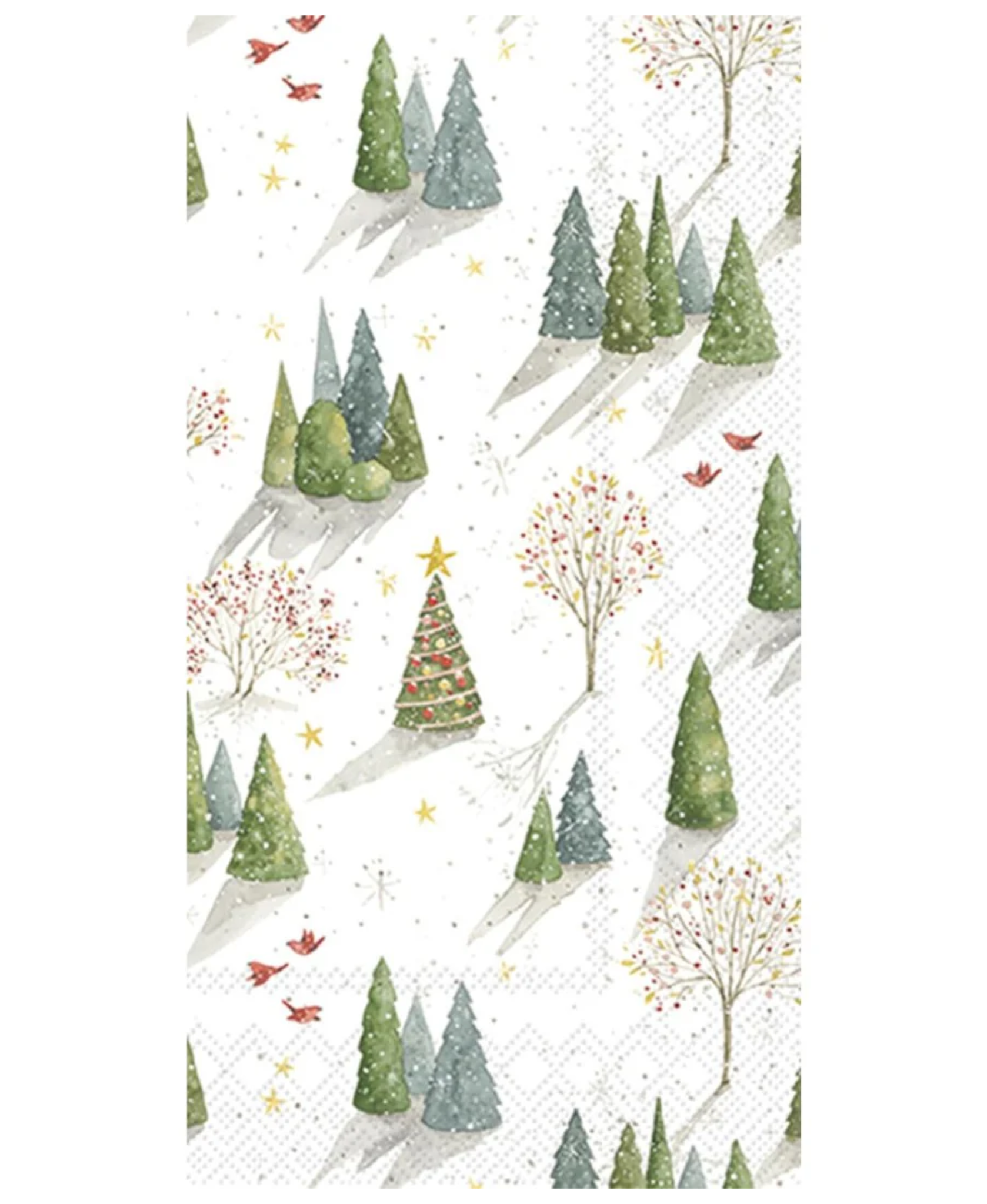 Ihr Decorated Tree Hostess Napkins