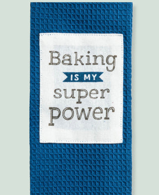 Baking is my Superpower - Kitchen Towel Boa