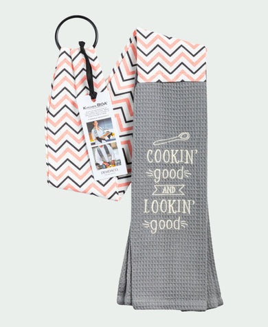 Cooking Good and Looking Good - Kitchen Towel Boa