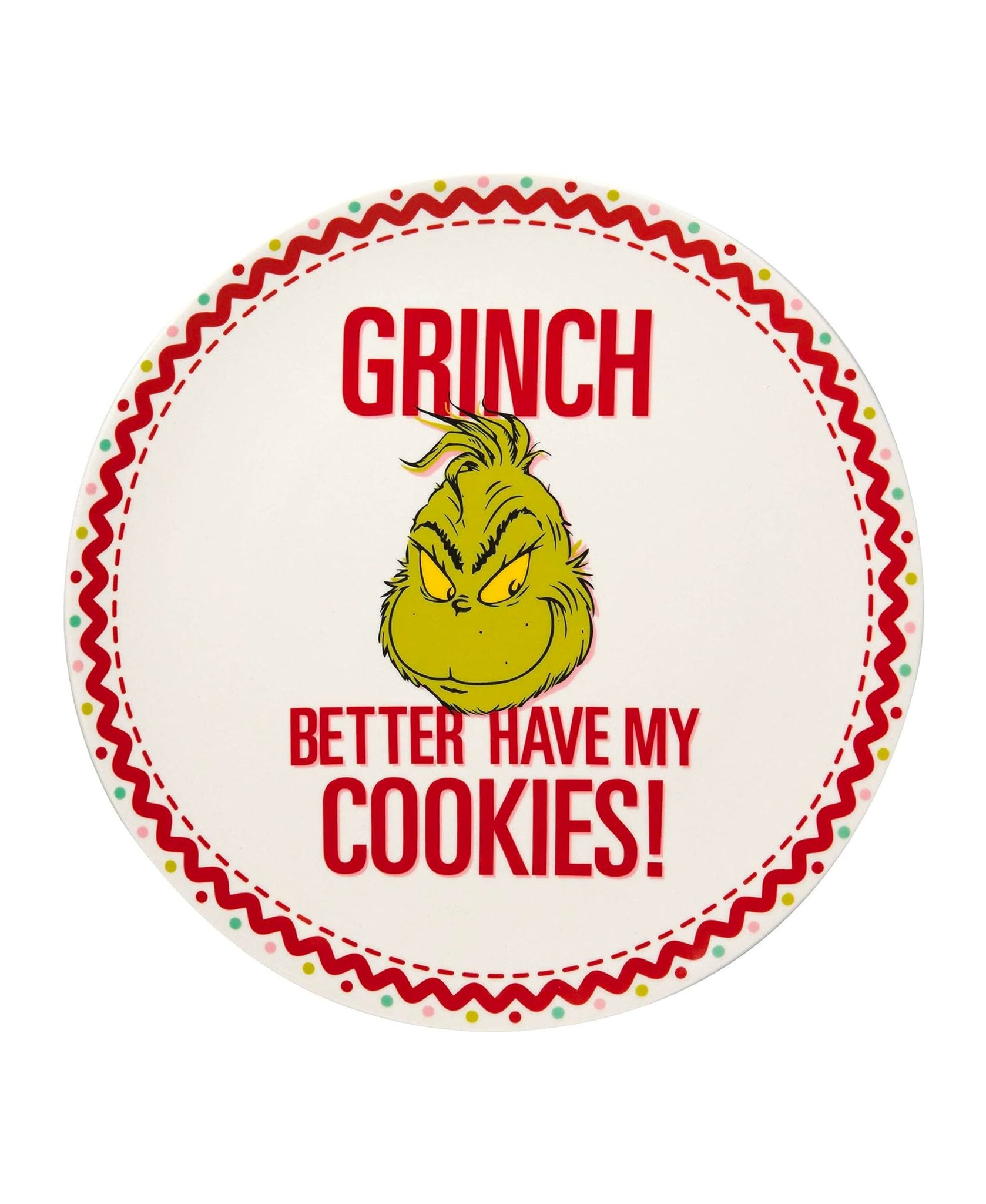 Grinch Better Have My Cookies Platter