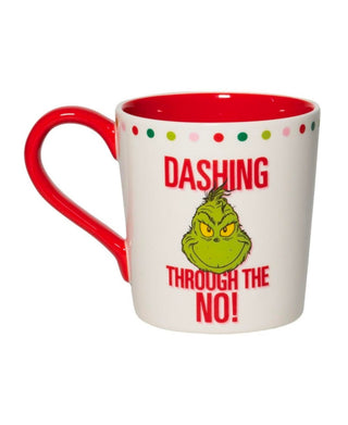 The Grinch Dashing Through the No! Mug