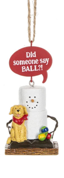 S'mores Dog Talk Ornaments