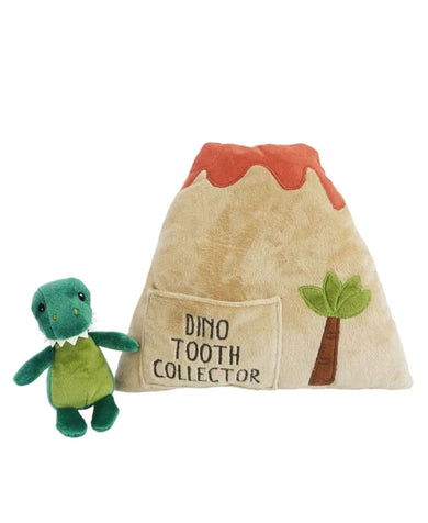 Mon Ami Dino Island Tooth Fairy Pillow Set