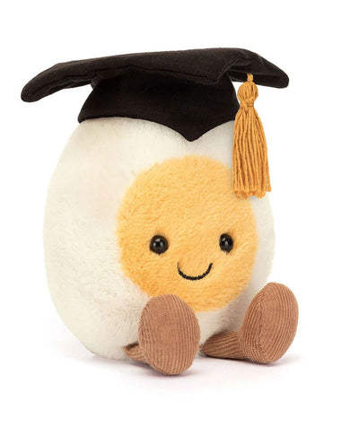 JellyCat Amuseable Boiled Egg Graduation