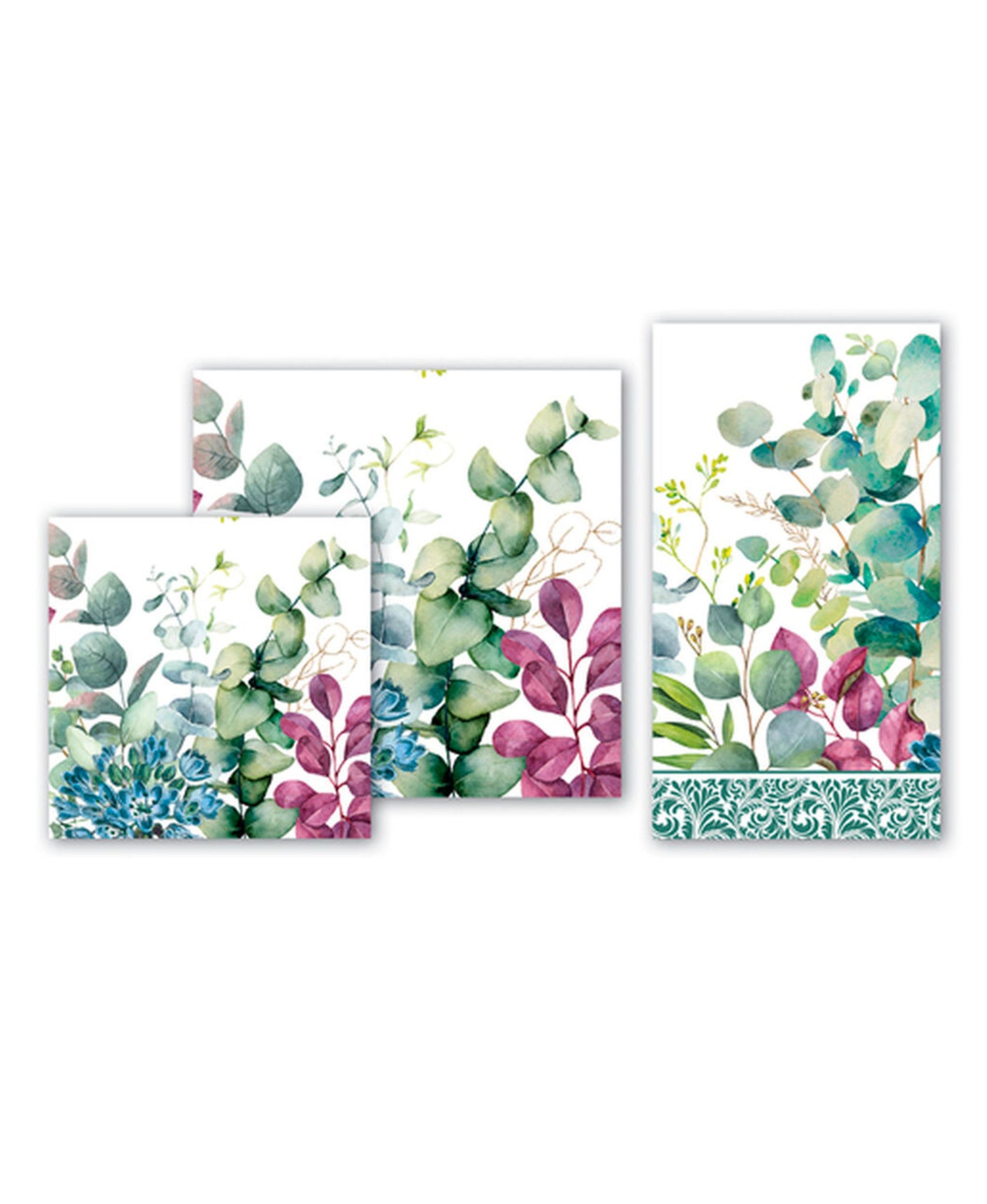 Michel Design Works Eucalyptus and Mint Luncheon Napkins