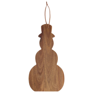 Snowman Serving Board