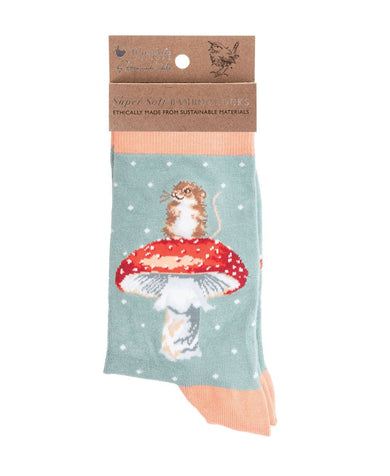 Wrendale Designs Women's 'Fungi' Mouse Socks