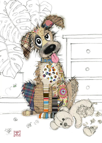 Bug Art Murphy Mutt Card Blank