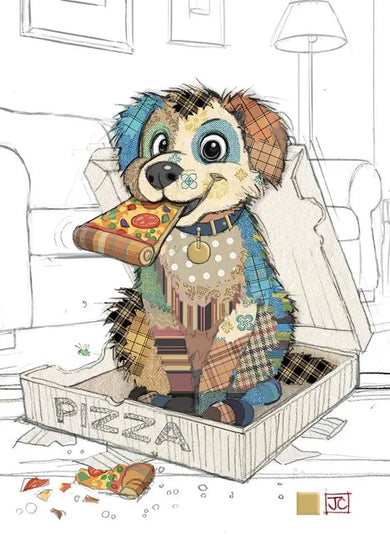 Bug Art Pedro Pup Card Blank