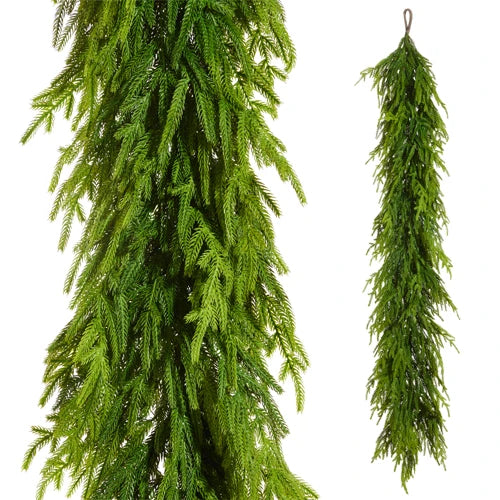 6' Norfolk Pine Real Feel Garland