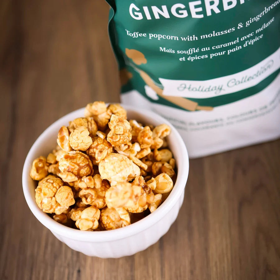 Utoffeea Gingerbread Popcorn