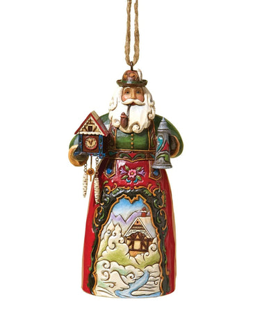 Jim Shore Santas Around The World: German Santa Ornament