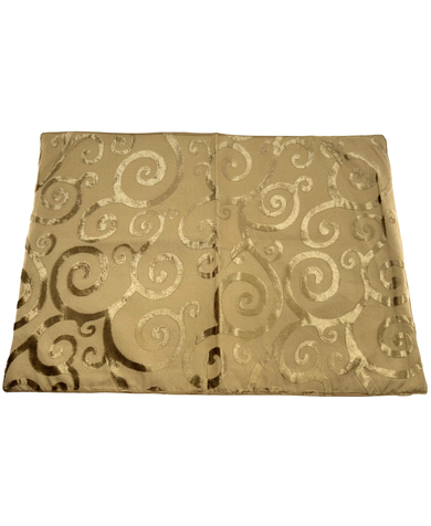Split P Velvet Scroll Bronze Placement