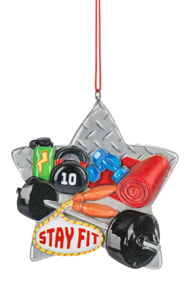 Stay Fit Ornament