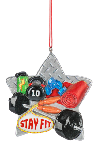 Stay Fit Ornament