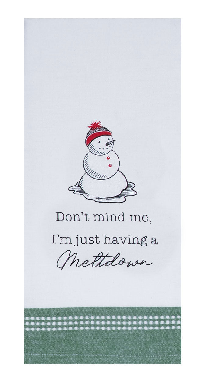 Kay Dee Snarkasms Meltdown Tea Towel Kitchen Towel