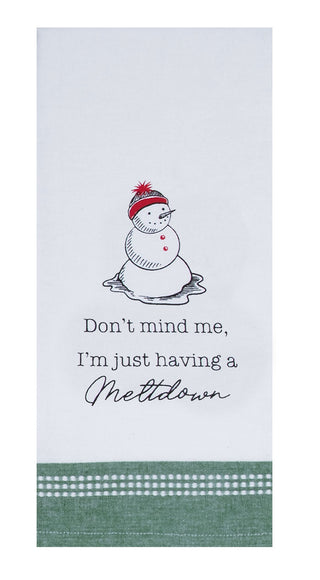 Kay Dee Snarkasms Meltdown Tea Towel Kitchen Towel