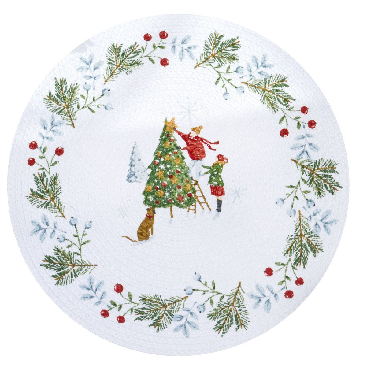 Kay Dee Magical Winterland Braided Placemat