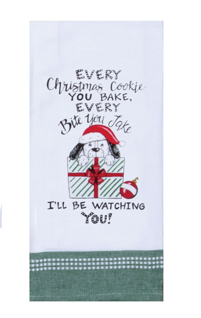 Snarkasm Pet Watching You Kitchen Towel