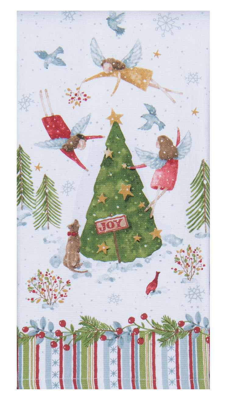 Magical Winterland Tree Dual Purpose Towel Kitchen Towel