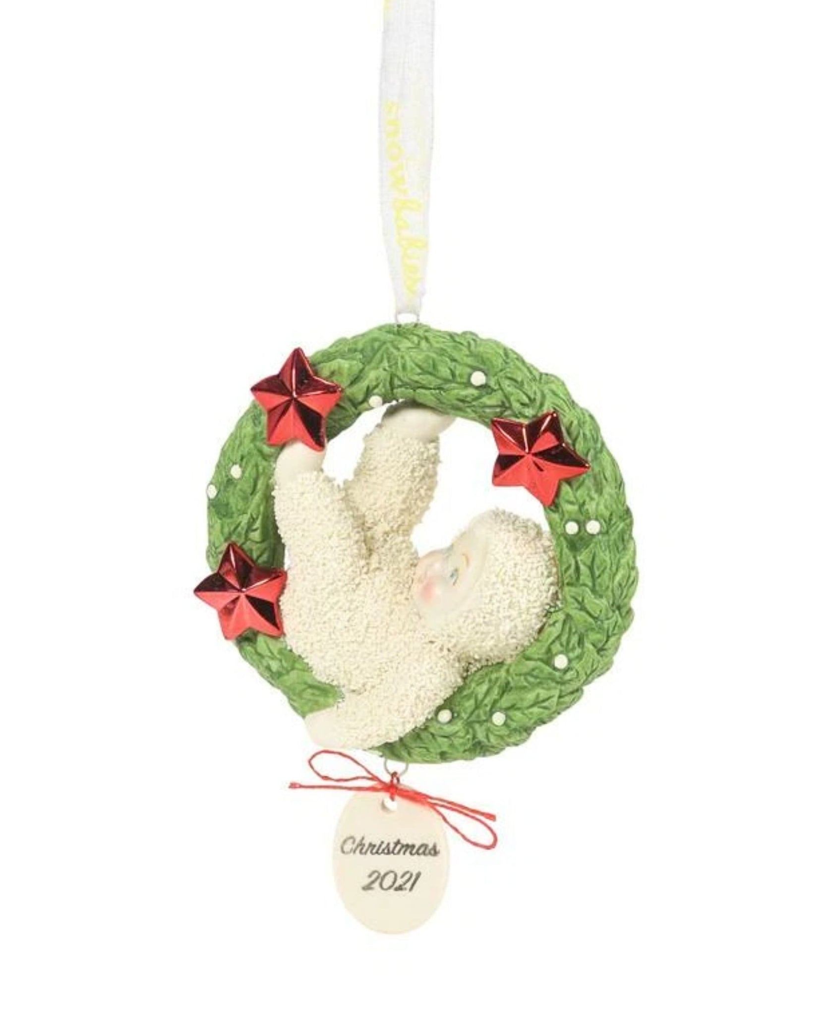 Snowbabies Hanging Out, 2021 Ornament
