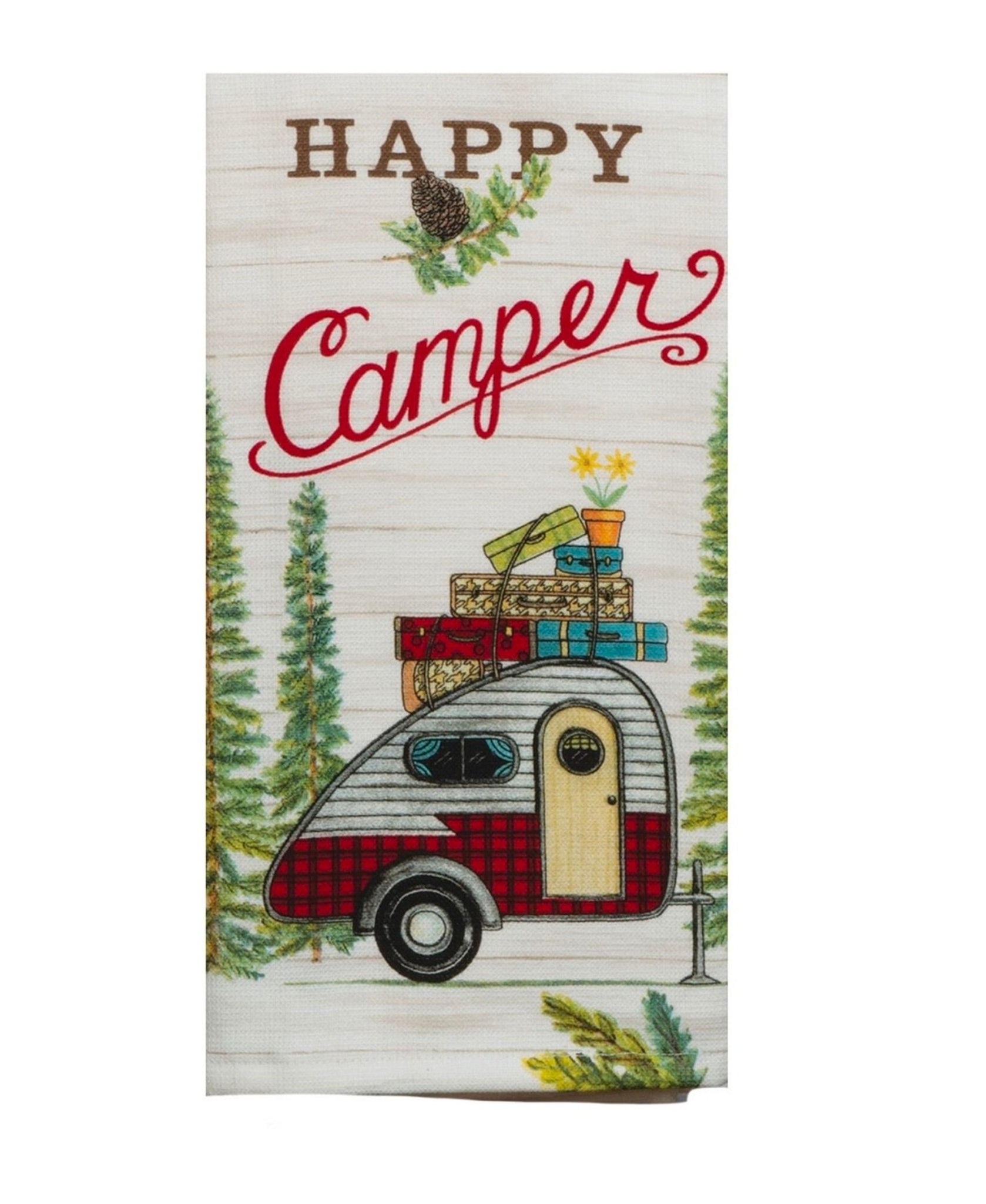 Happy Camper Dual Purpose Towel