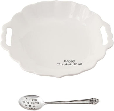 Happy Thankstuffing Serving Bowl Set