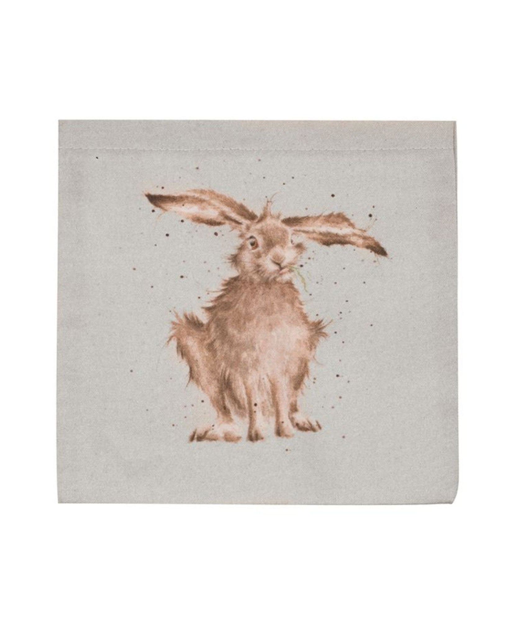 Wrendale Designs 'Hair-Brained' Hare Foldable Shopping Bag