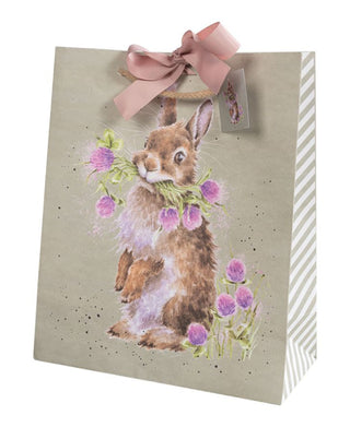 Wrendale Designs 'Head Clover Heels' Rabbit Large Gift Bag