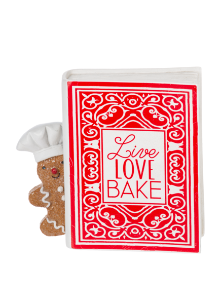 Holiday Cookbook Figurines