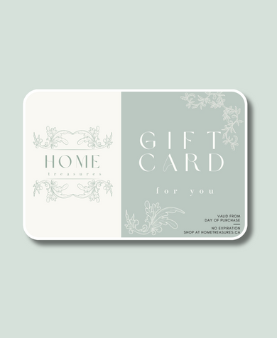 'HomeTreasures.ca' Gift Card