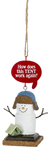 S'Mores Outdoor Enthusiast Ornaments
