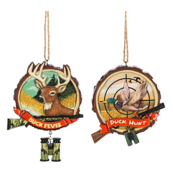 Hunting Ornaments