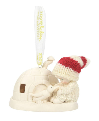 Snowbabies Igloo Visit Ornament
