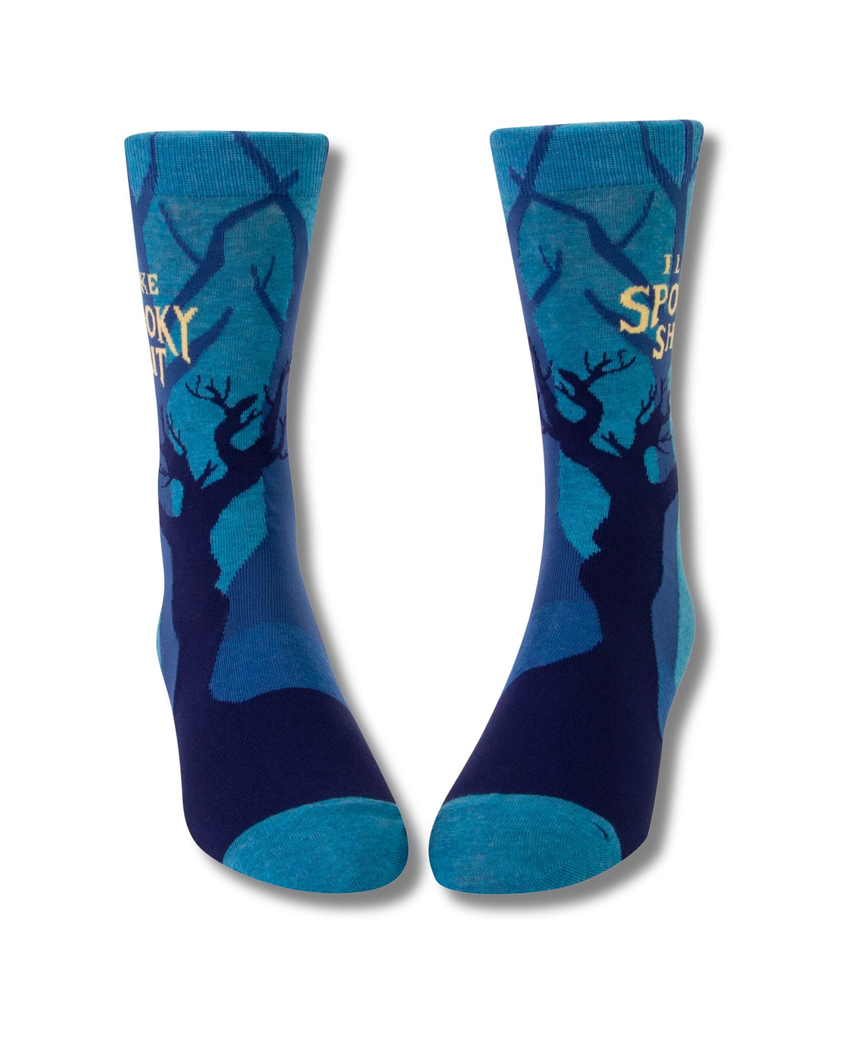 Blue Q I Like Spooky Shit Men's Crew Socks