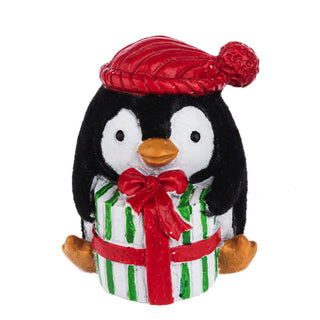 Holiday Penguin Charm