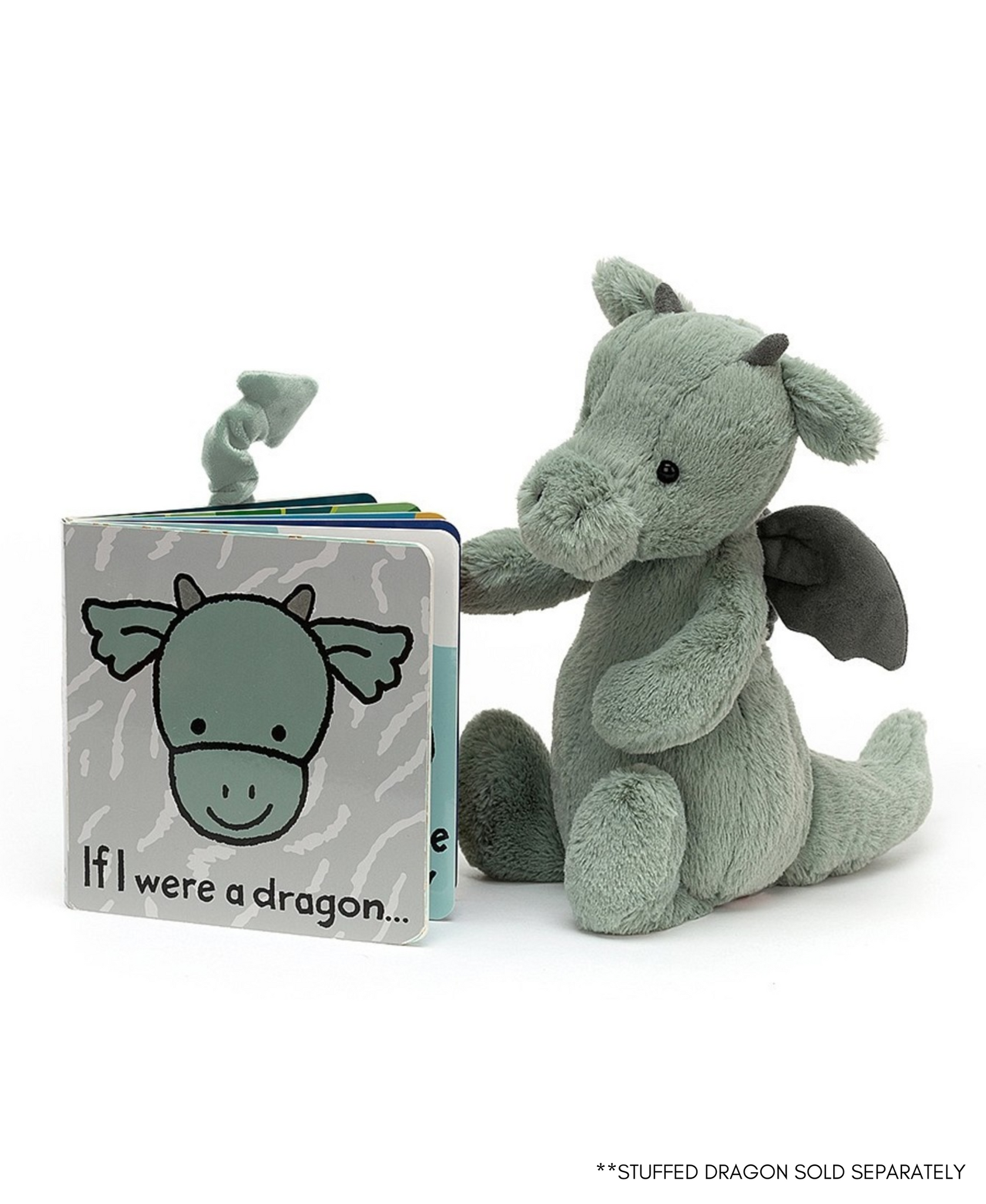 Jellycat If I Were A Dragon Book