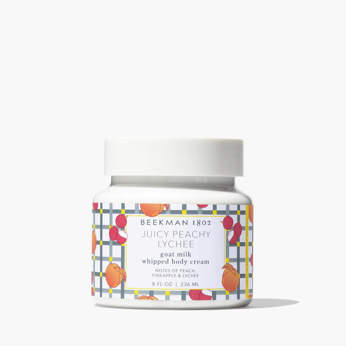 Beekman 1802 Juicy Peachy Lychee Goat Milk Whipped Body Cream