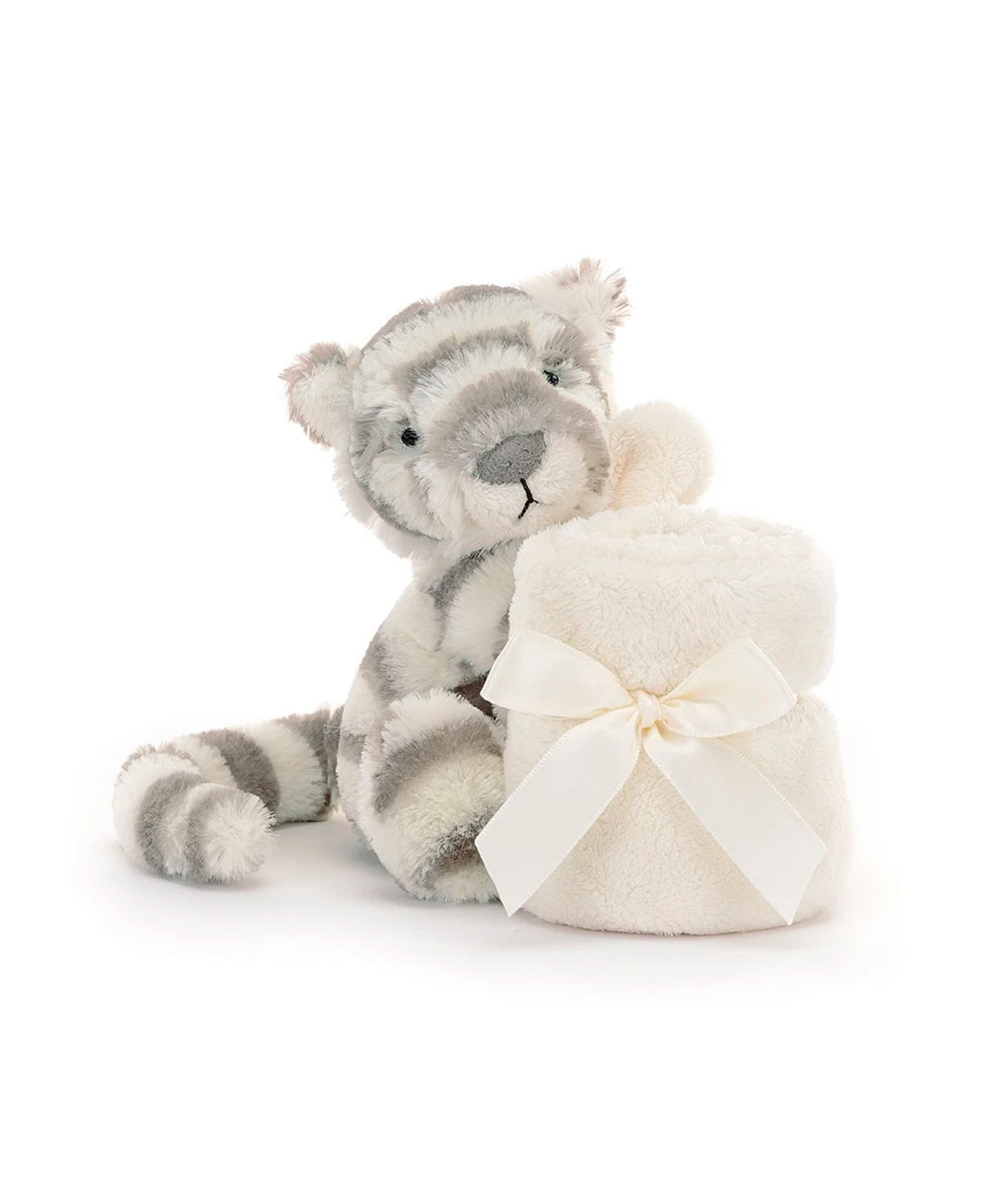 Jellycat Bashful Snow Tiger Soother