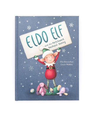 Jellycat Eldo Elf and the Patchwork Bashful Bunny Book