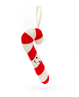 Jellycat Festive Folly Candy Cane Ornament