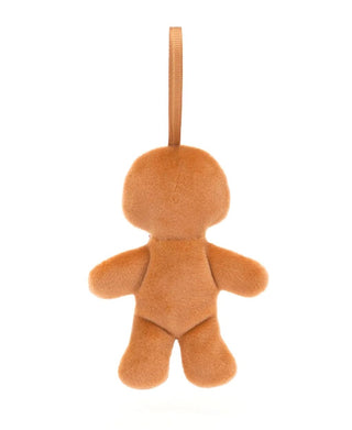 Jellycat Festive Folly Gingerbread Fred Ornament