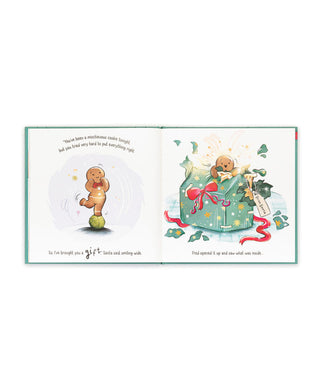 Jellycat Gingerbread Fred Book