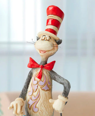 Jim Shore Dr. Seuss Cat In The Hat With Umbrella Figurine