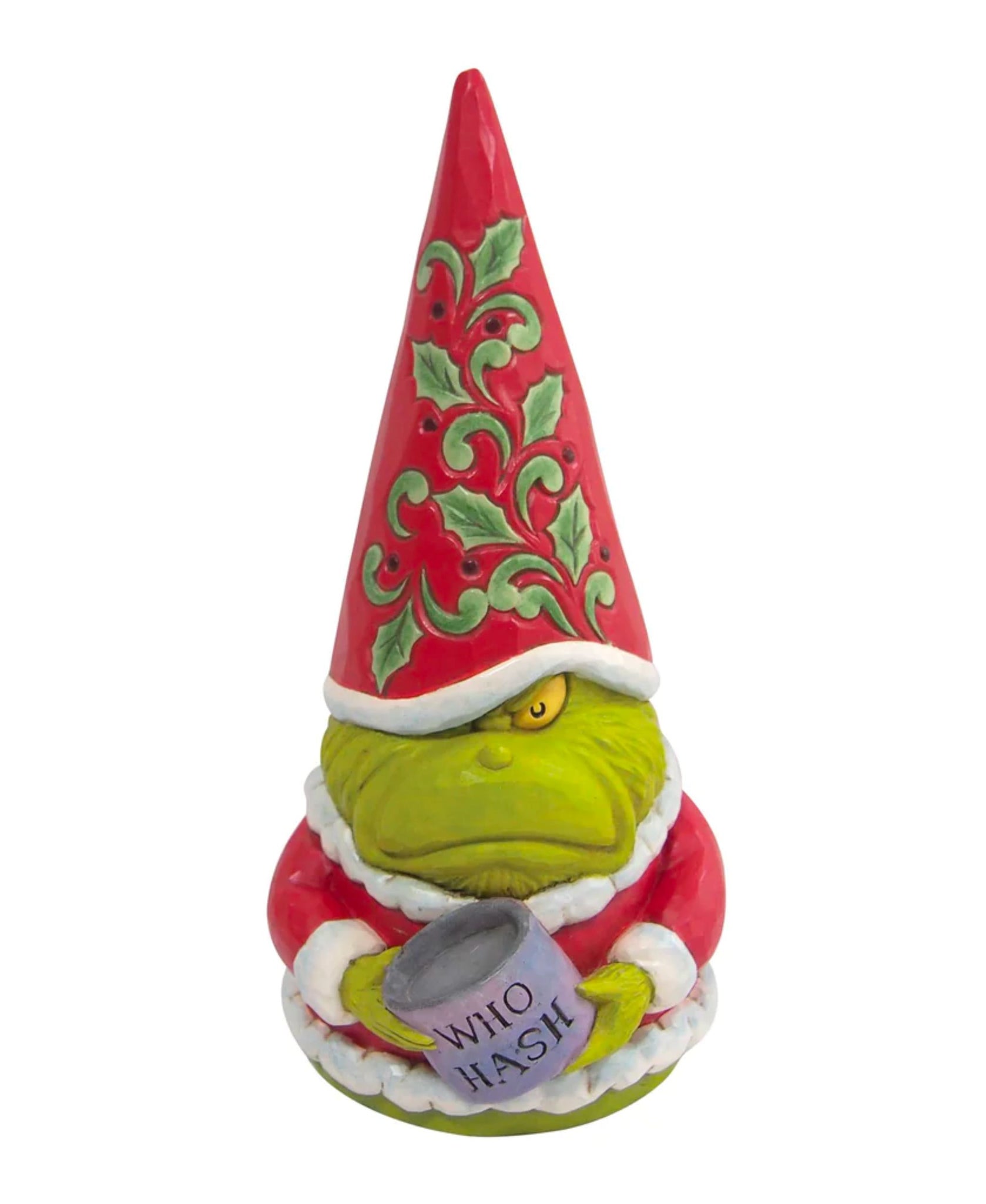 Jim Shore Grinch Gnome Who Hash Figurine