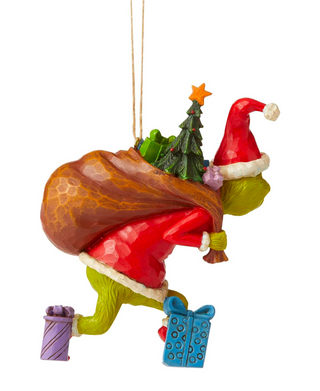 Jim Shore The Grinch Tiptoeing Hanging Ornament
