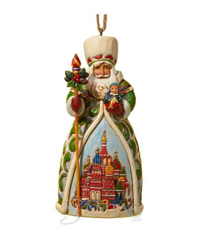 Jim Shore Russian Santa Ornament