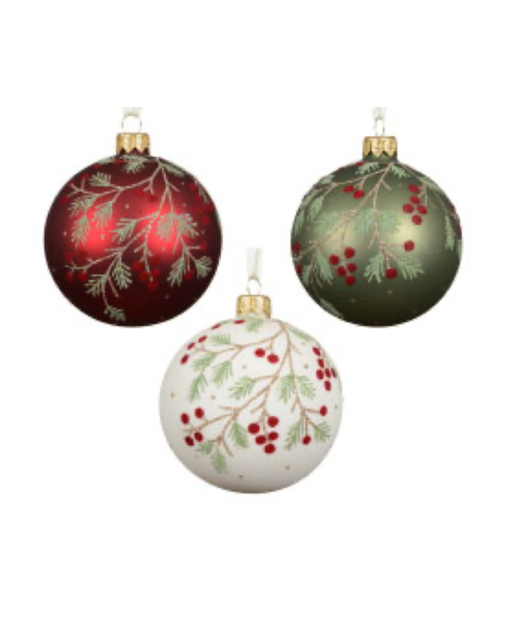 Red Berry Bauble Ornament