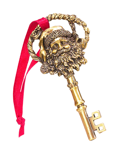 A Key For Santa Ornament